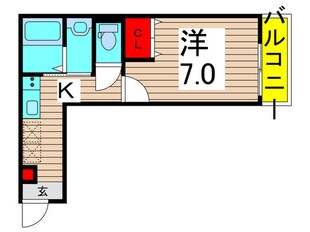 仮）フィカーサ中川の物件間取画像